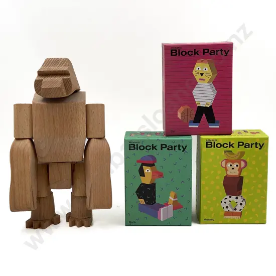 Four Boxed Areaware Children's Toys