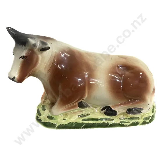 Early C20th Staffordshire Cow