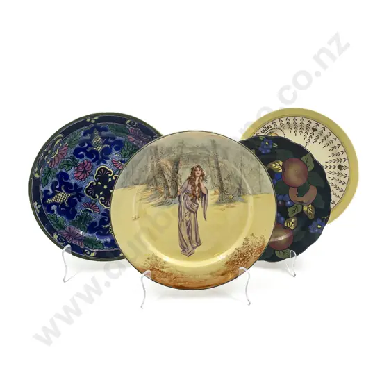 Four Assorted Fancy China Plates