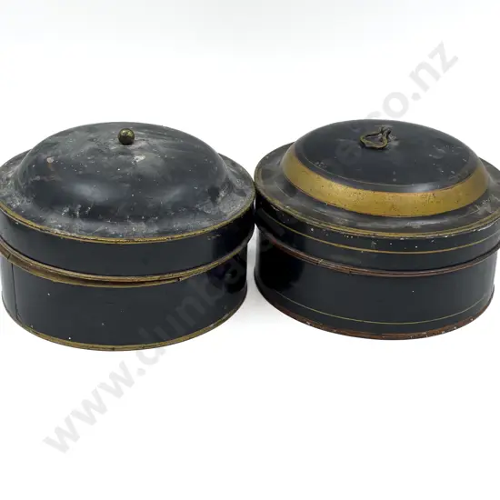 Two Victorian Spice Containers