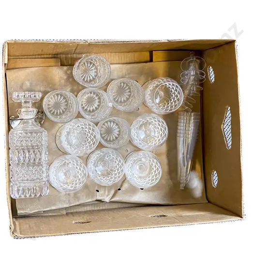 Quantity of Assorted Crystal etc