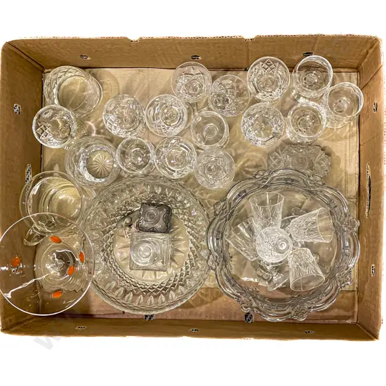 Quantity of Assorted Crystal and Glassware