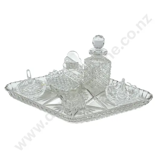 Quantity of Pressed Glass