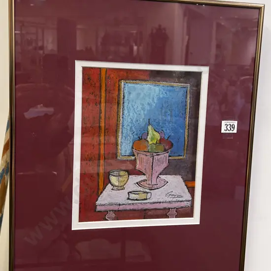 Gayzau Still Life Pastel Work