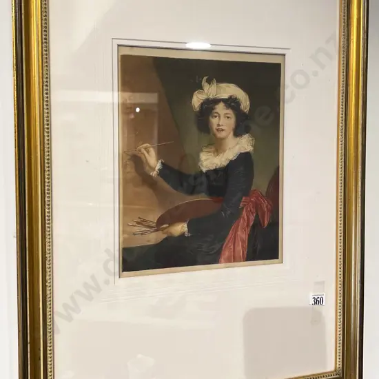 Quality Framed Mezzotint Print