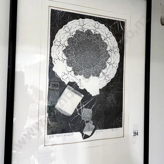 Margaret Knight - Tea Time - Offset Monoprint