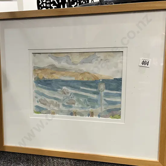 Matthew Summers - The Ferry From Breaker Bay - Watercolour