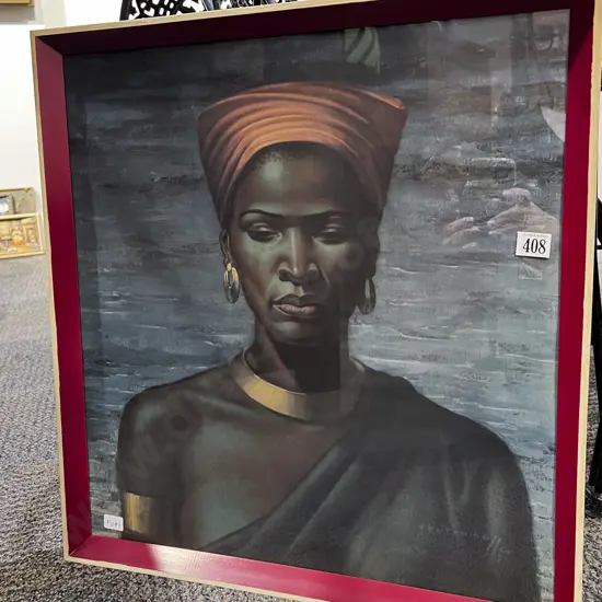 Tretchikoff "Zulu Girl" Vintage Print