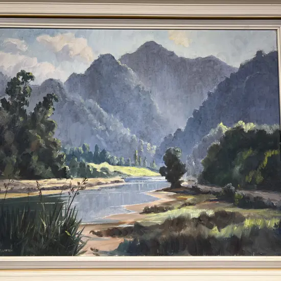 E.B. Lattey Oil Landscape