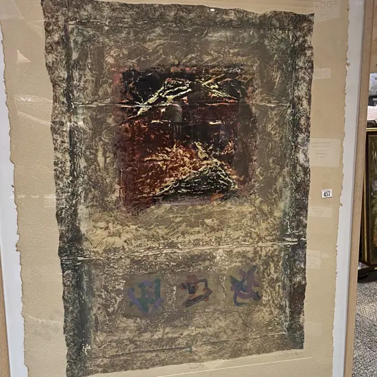 David Dodsworth "Insignia No. 2" Mixed Media Abstract