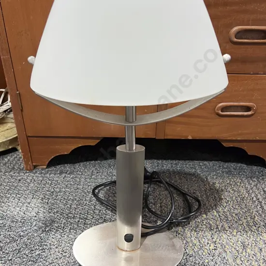 Modern Chrome Table Lamp