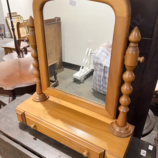 Kauri Toilet Swing Mirror