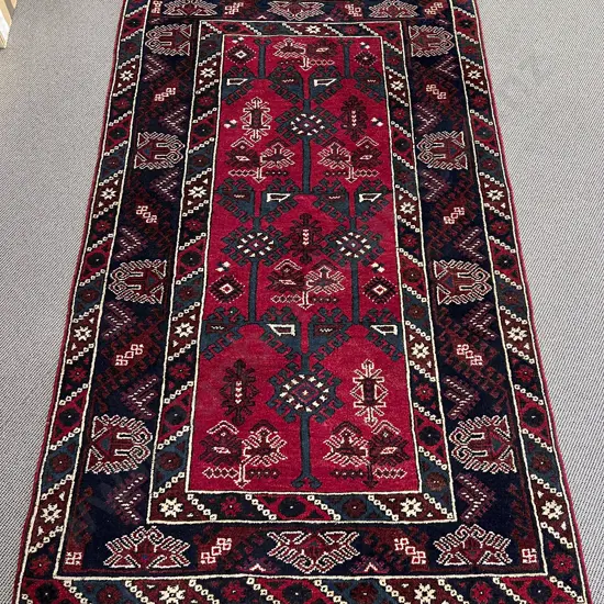 Afghan Woolen Floor Rug