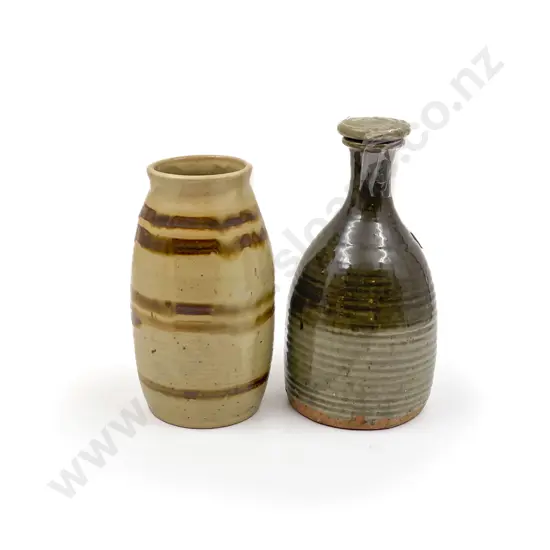 Paul Melser Stoppered Flask