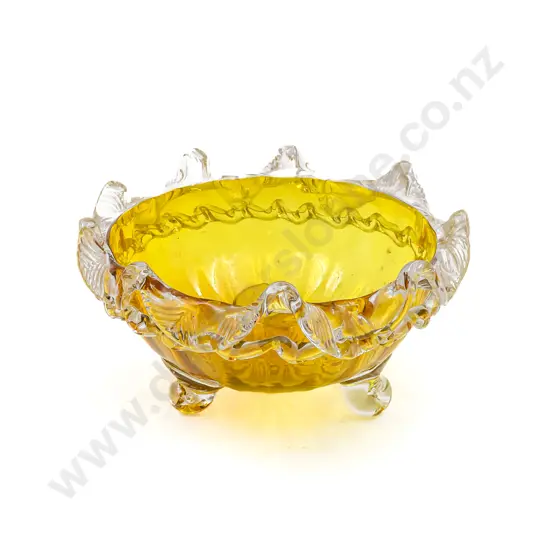 Art Glass Fruit Bowl