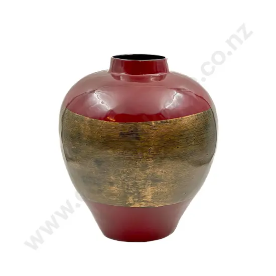 Lacquered Vase