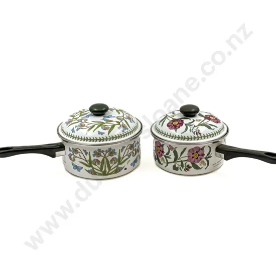 Two Portmeirion Cooking Pots