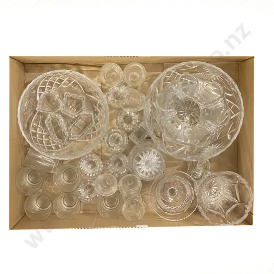 Quantity of Assorted Crystal and Glassware