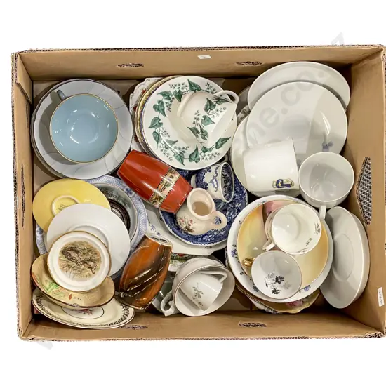 Box of Assorted China