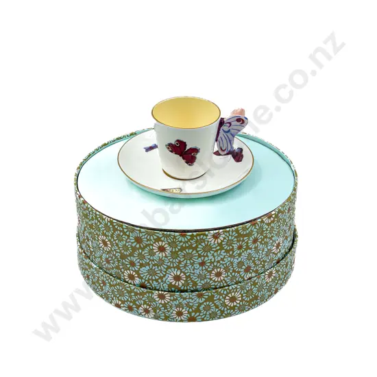 Harlequin Collection at Wedgwood Boxed Butterfly Cup and Saucer