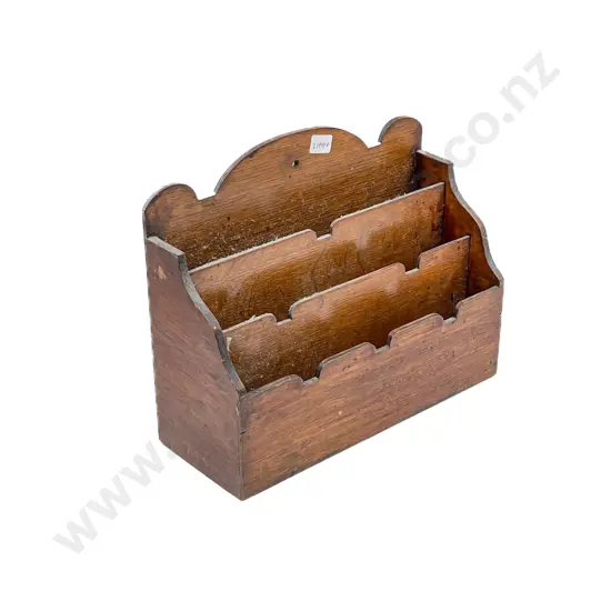 Vintage Wooden Document Divider