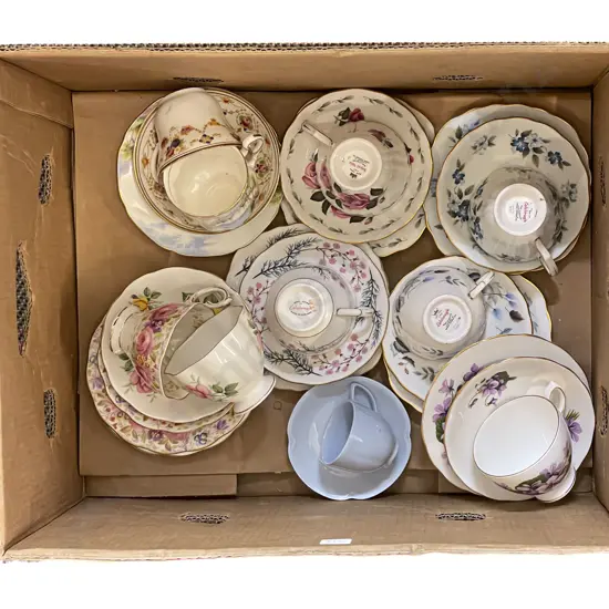 Box Quantity of Assorted Fancy Tea China