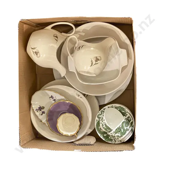 Box Quantity of Assorted China