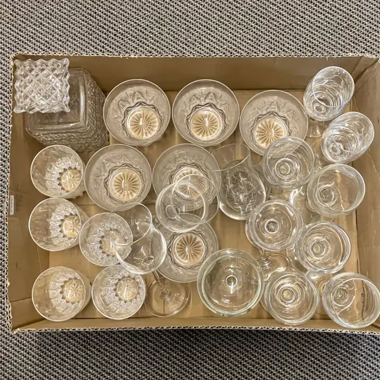 Quantity of Assorted Glassware incl Decanter