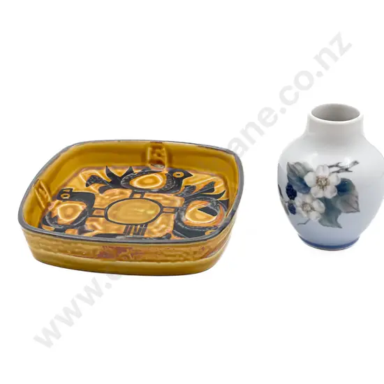 Royal Copenhagen Dish and Vase