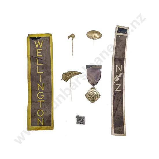 Assorted Vintage Badges & Medal incl Rugby & Boys Brigade etc