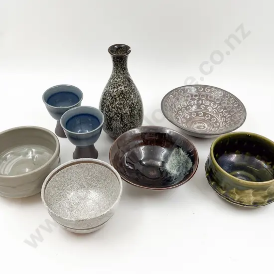 Small Box of Assorted Pottery