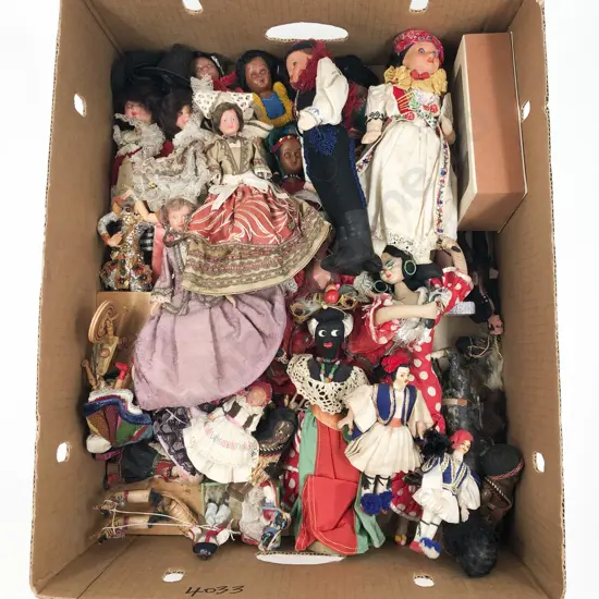 Quantity of Assorted Costume Dolls