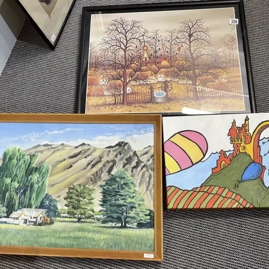 Three Assorted Artworks