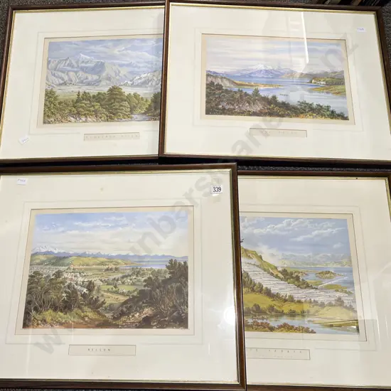 Four Assorted NZ Historical Prints