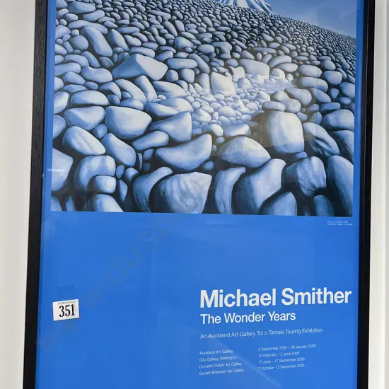 Michael Smither Exhibition Poster