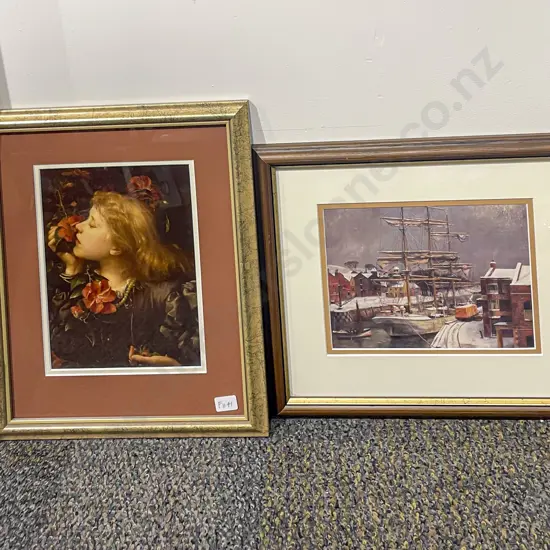 Richard Eurich Print Together with Pears Print