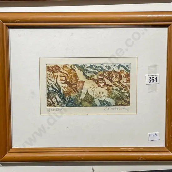 Indistinctly Signed - Cat Study