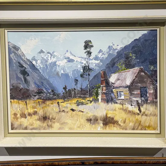 Aston Greathead - "Miners Hut Fox Flat Westland"