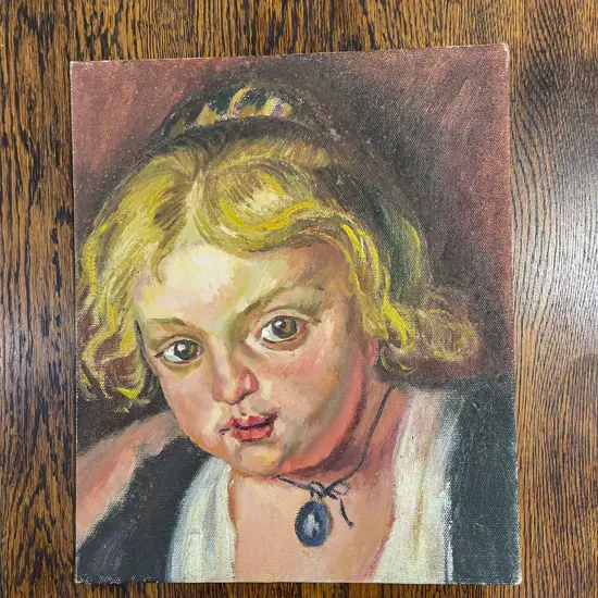 J. Fanning - Oil Portrait