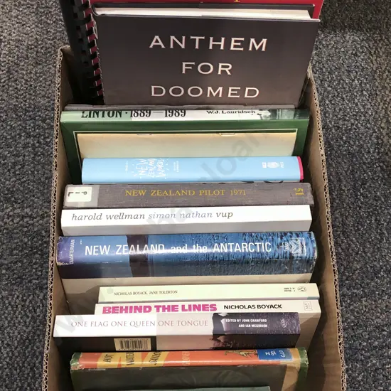 Box of Assorted Books