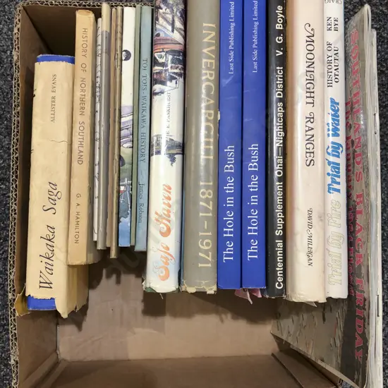 Box of Assorted Books