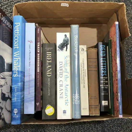 Box of Assorted Books