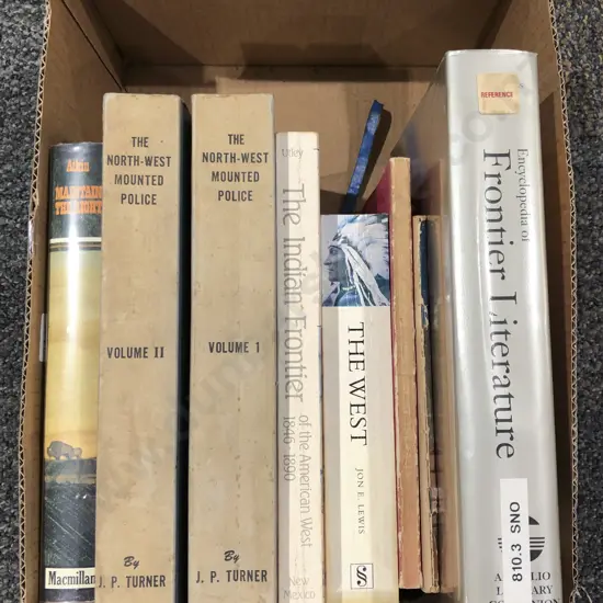 Box of Assorted Books