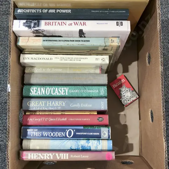 Box of Assorted Books