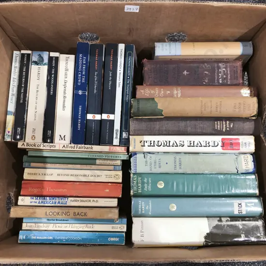 Box of Assorted Books