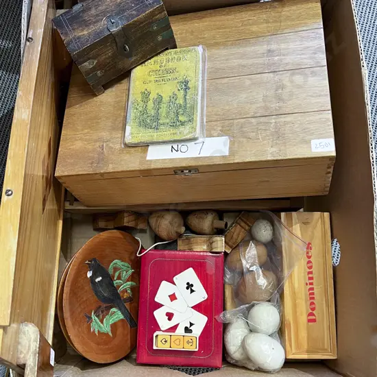 Quantity of Assorted Woodware