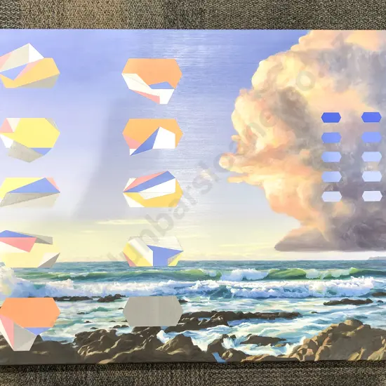 BJ Shaw - "Running Low" - Oil & Vinyl Tempera on Canvas