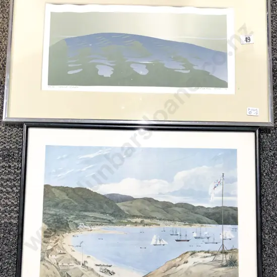 Malcolm Warr - Wind Drift - Screenprint & Other