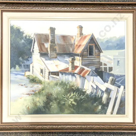 Heather Hourigan - "Alten Road Auckland" - Oil on Board