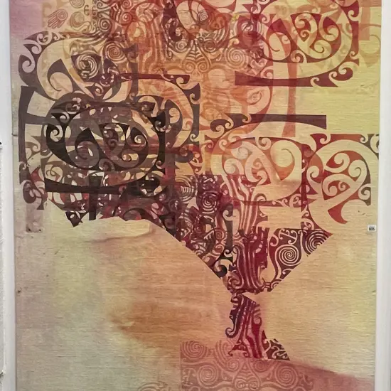 Douglas Chowns - Textile Panel (a/f) NOTE: LARGE SIZE